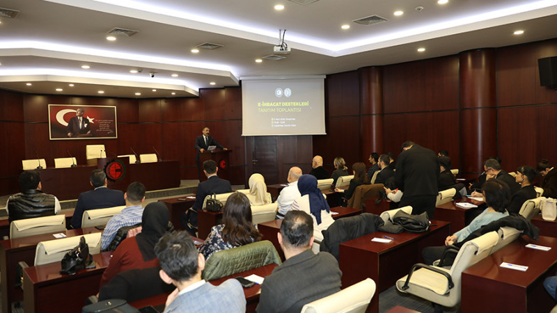 E-İHRACAT DESTEKLERİ GTO’DA ANLATILDI