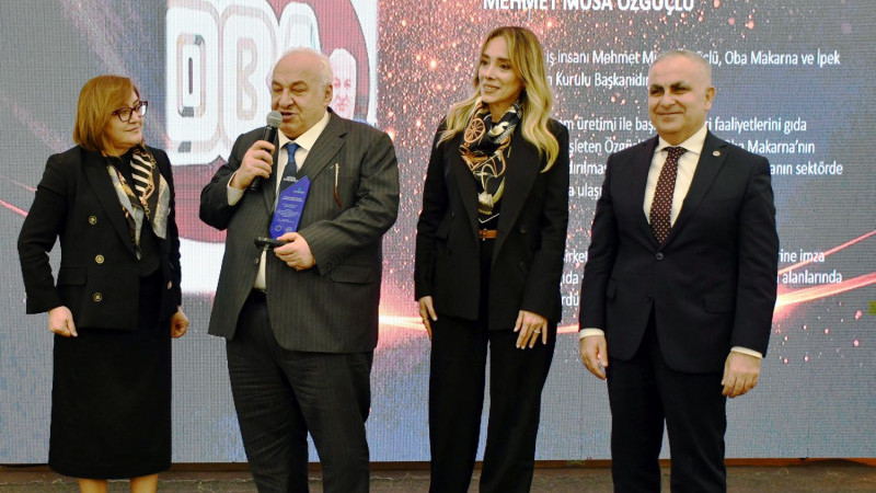 Oba Makarna sağlık yatırımlarıyla ödüllendirildi