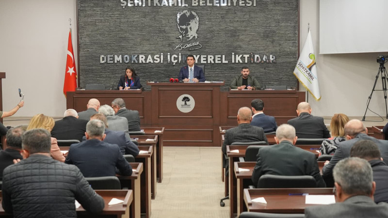 ŞEHİTKAMİL BELEDİYESİ MART AYI MECLİS TOPLANTISI YAPILDI