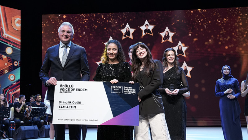 Voice of Erdem müzik yarışması coşkuyla sona erdi