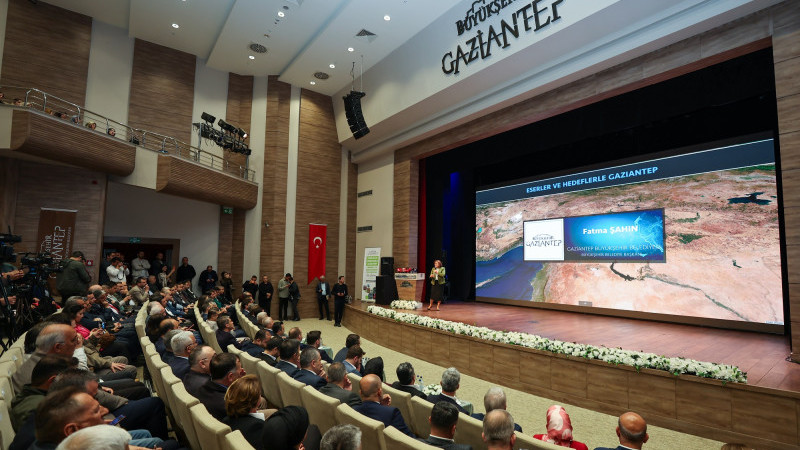 GAZİANTEP BÜYÜKŞEHİR’İN ESERLERİ VE HEDEFLERİ BASIN LANSMANINDA ANLATILDI