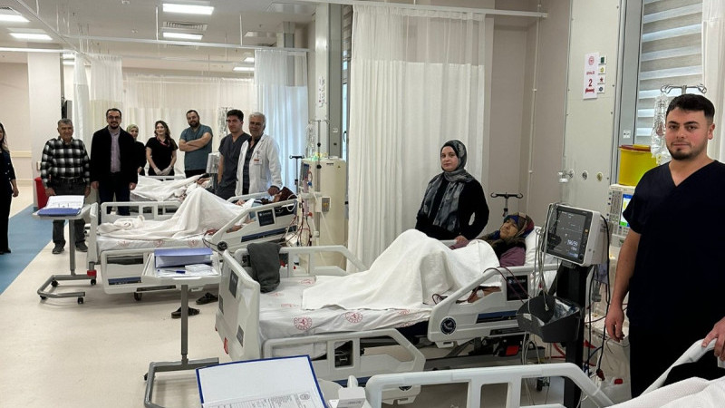 Nurdağı Devlet Hastanesi'nde Hemodiyaliz Ünitesi hizmete açıldı