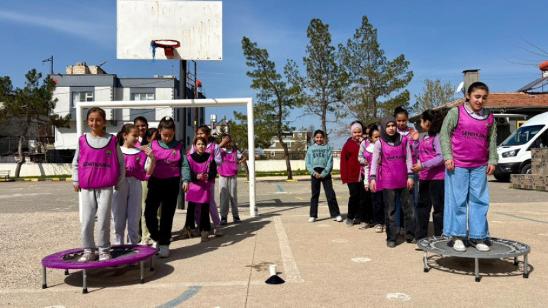 ŞEHİTKAMİL BELEDİYESİ’NDEN ÇOCUKLARA SPOR DOLU GÜN