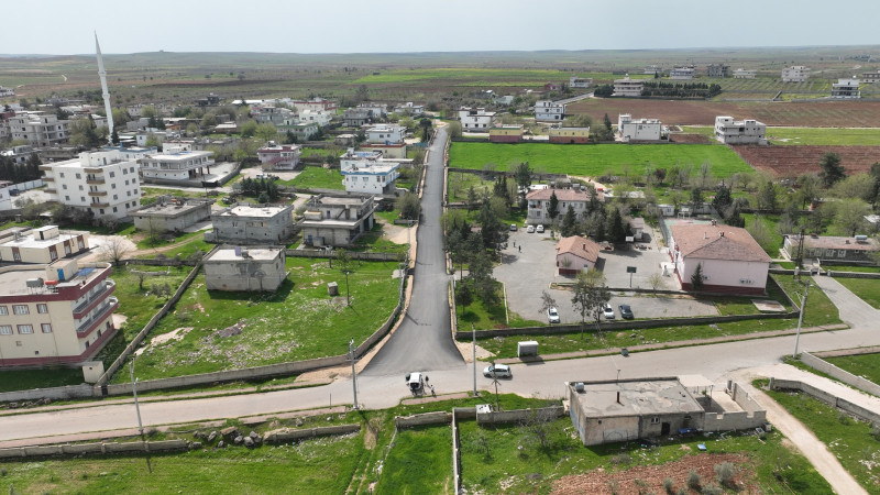 ŞANLIURFA’DA MODERN GRUP YOLUNDA ASFALT ÇALIŞMALARI TAMAMLANDI