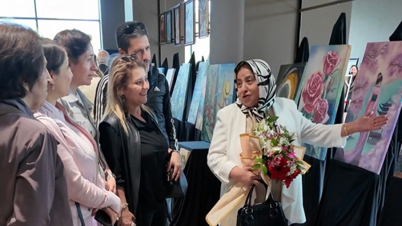 ŞEHİTKAMİLLİ HANIMLARIN ESERLERİ GÖRÜCÜYE ÇIKTI