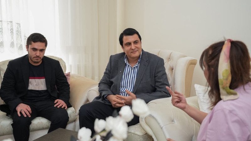 BAŞKAN YILMAZ’DAN EFE’YE ANLAMLI ZİYARET