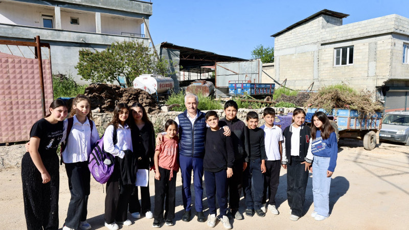 Tahmazoğlu gençlerle güne başladı