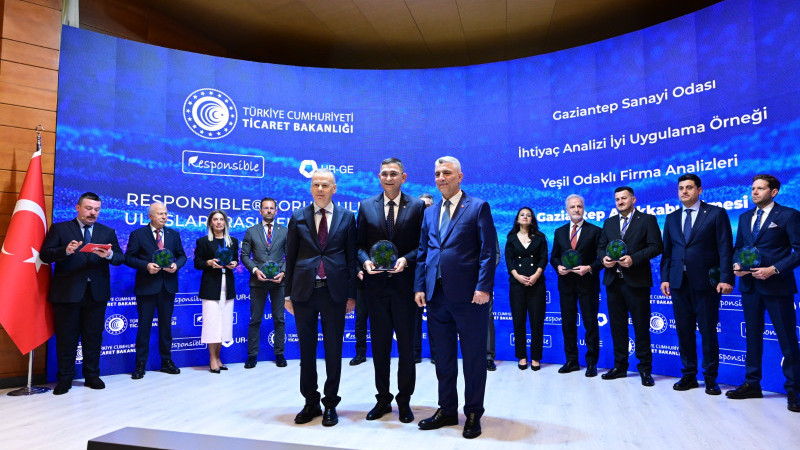 TİCARET BAKANLIĞI’NDAN GSO’YA URGE ÖDÜLÜ