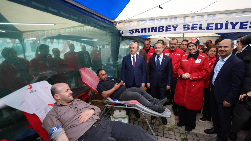 ŞAHİNBEY BELEDİYESİ’NDEN GELENEKSEL KAN BAĞIŞI KAMPANYASI