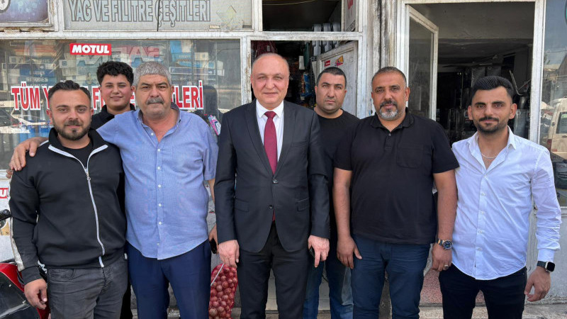 Meriç, esnafın sorunlarını dinlendi