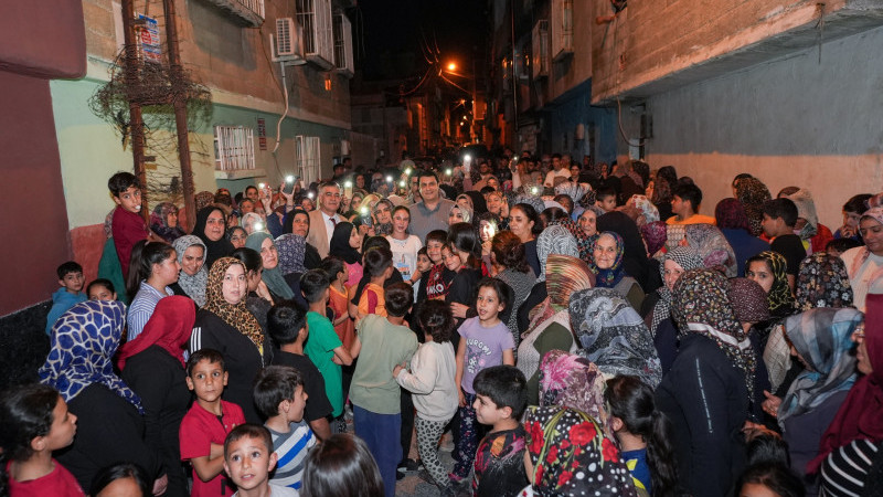 BAŞKAN YILMAZ’A MAHALLELERDE YOĞUN İLGİ