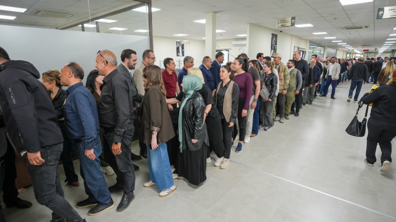 BAŞKAN YILMAZ, BELEDİYE PERSONELİYLE BAYRAMLAŞTI