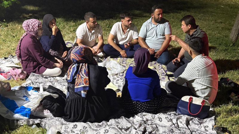 Parklarda güvenlik için yakın takip