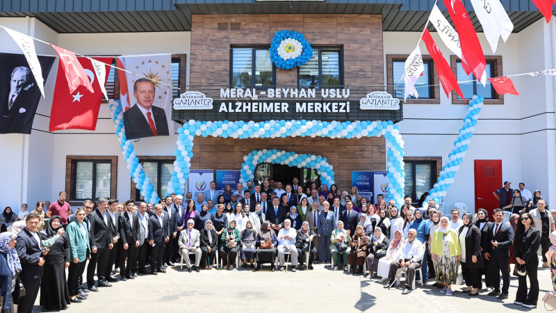 MERAL-BEYHAN USLU ALZHEİMER MERKEZİ HİZMETE AÇILDI