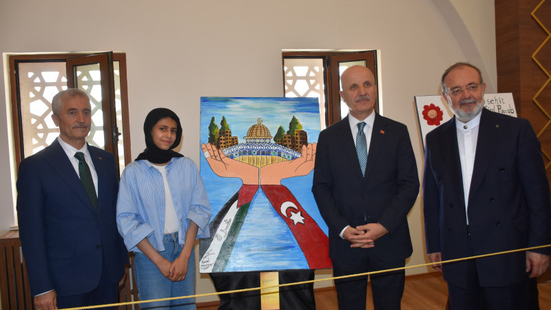 FİLİSTİNLİ ÖĞRENCİLERİN RESİMLERİ, 