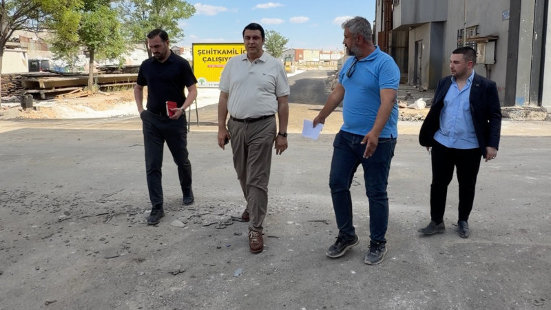 KÜSGET’TE YILLARIN YOL SORUNU ÇÖZÜLÜYOR
