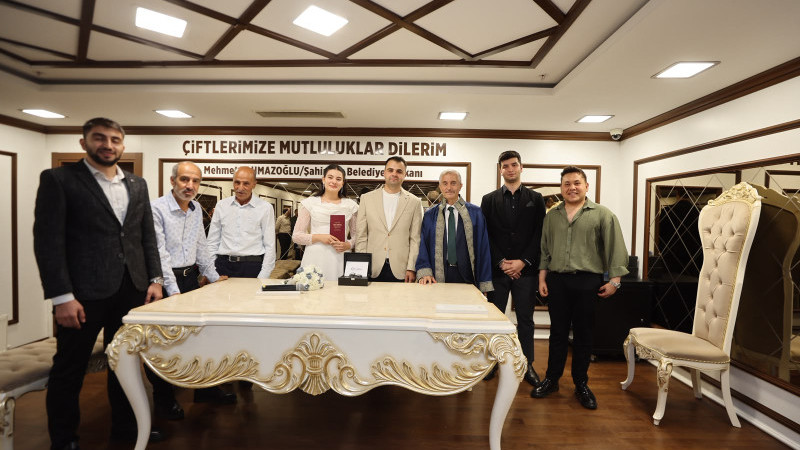 126 ÇİFT MUTLULUĞA ŞAHİNBEY’DE EVET DEDİ