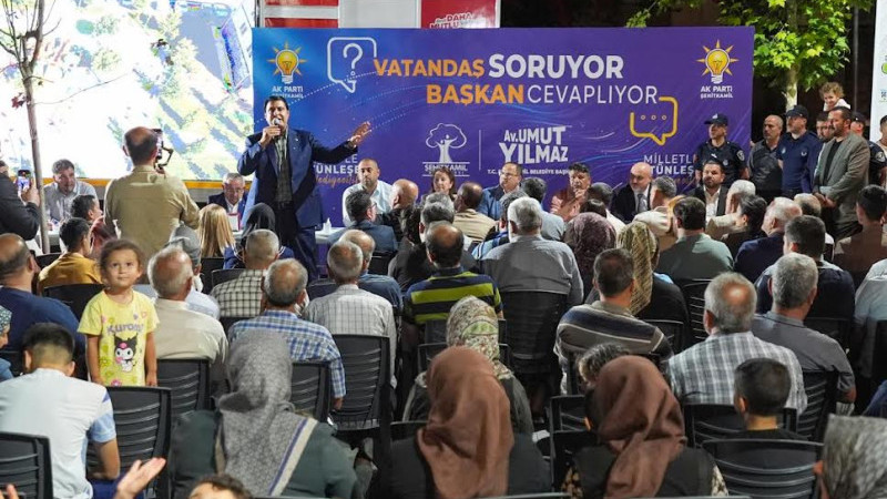 BAŞKAN YILMAZ, YAMAÇOBA VE 29 EKİM MAHALLELERİNDE VATANDAŞLARLA BULUŞTU