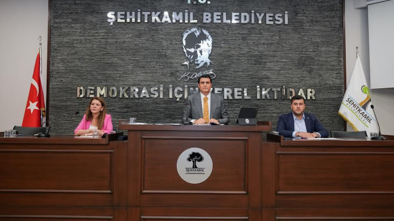ŞEHİTKAMİL BELEDİYESİ TEMMUZ AYI MECLİS TOPLANTISI YAPILDI