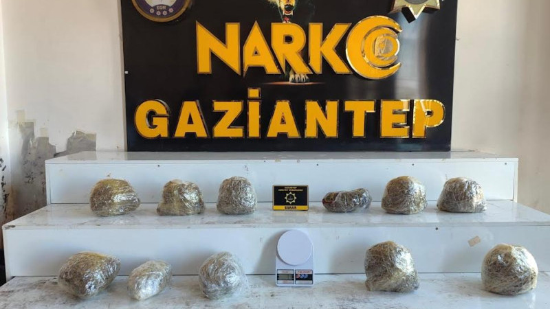 Gaziantep'te Haziran ayında uyuşturucu operasyonları