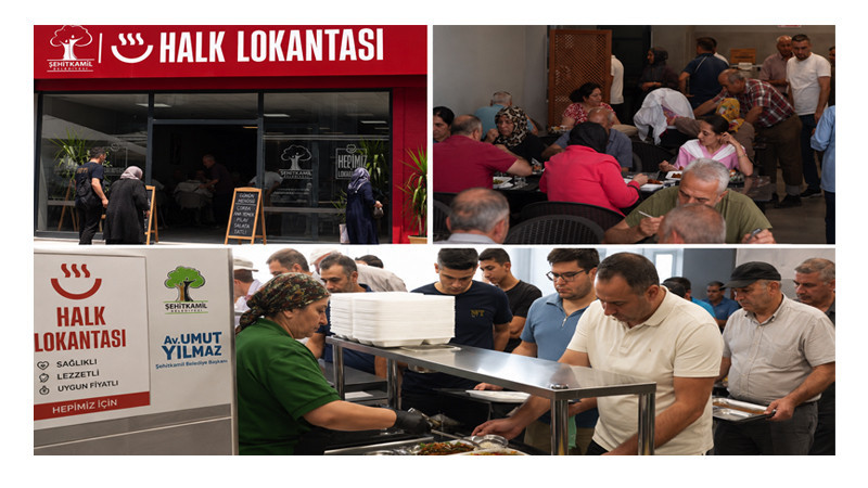 Şehitkamil Halk Lokantası takdir topluyor