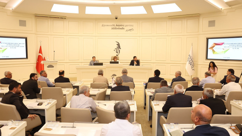 GAZİANTEP BÜYÜKŞEHİR BELEDİYE MECLİSİ TOPLANDI