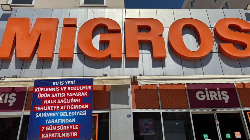 Zincir markete 7 gün kapatma