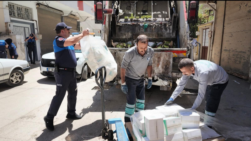 Son kullanma tarihi değiştirilen ürünler imha edildi