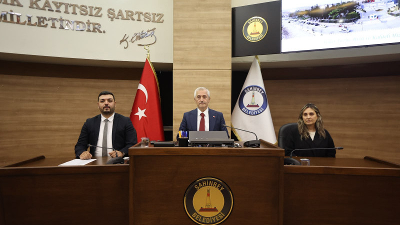 Şahinbey'de meclis mesaisi