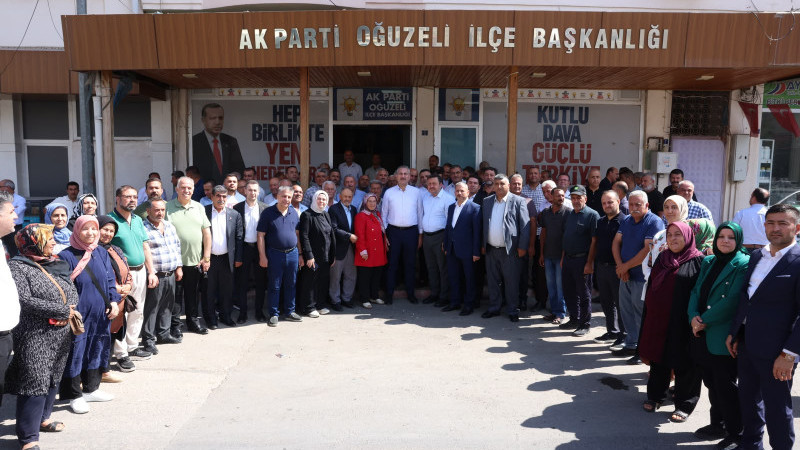 AK PARTİ GAZİANTEP’TE YOĞUN SAHA MESAİSİ