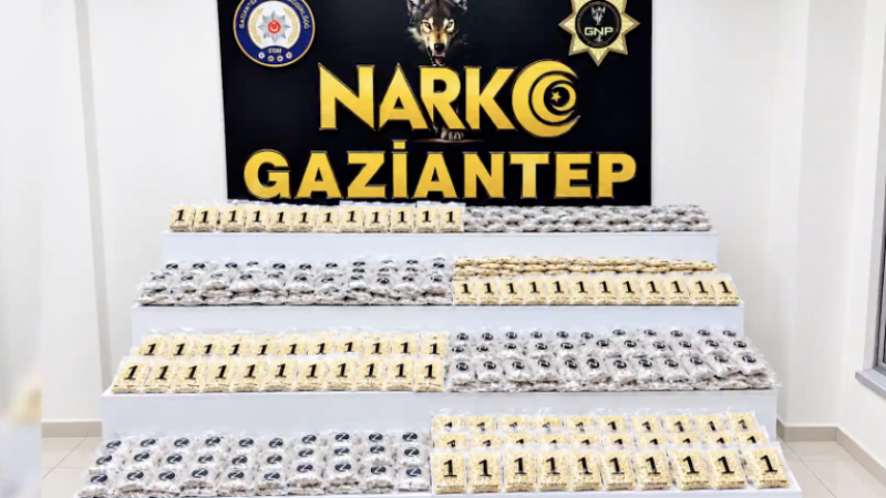 572 bin captagon hap ele geçirildi