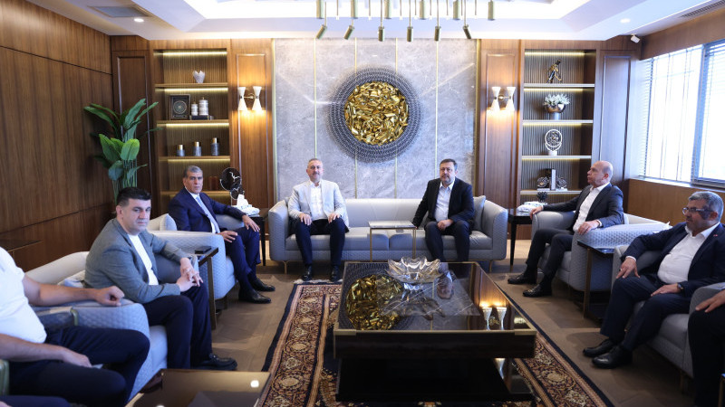 Mahsum Altunkaya’ya taziye ziyareti