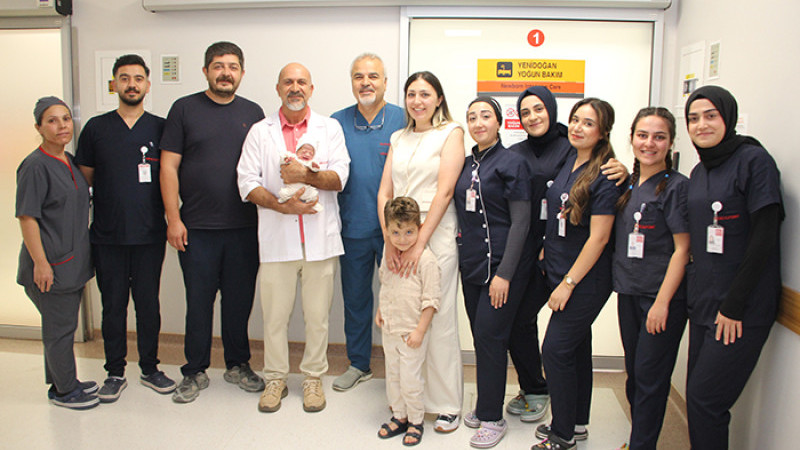 830 gram doğdu, 144 gün sonra sağlığına kavuştu