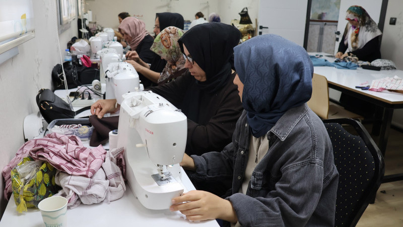 HALİLİYE BELEDİYESİ’NDEN KADINLARA MESLEK VE ÜRETİM FIRSATI