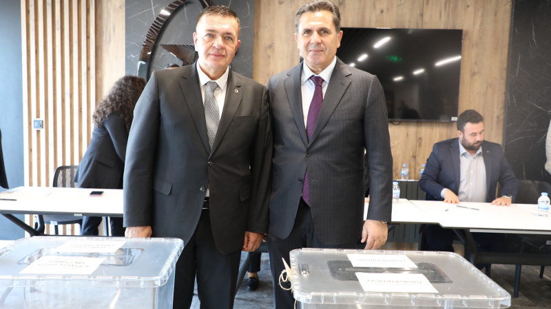 TİRYAKİOĞLU VE AKINCI YENİDEN BAŞKANLIĞA SEÇİLDİ