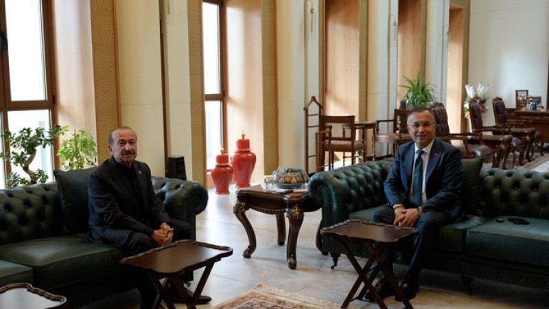 MEMİK YILMAZ’DAN VALİ ÇEBER’E ZİYARET
