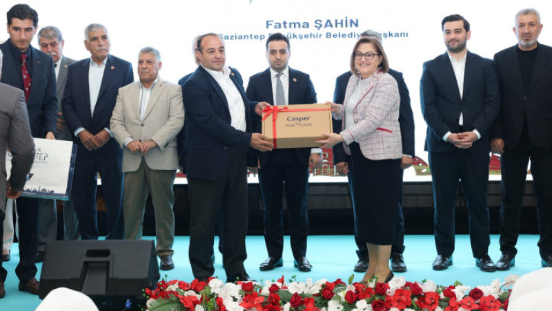 GAZİANTEP BÜYÜKŞEHİR’DEN MUHTARLARA DESTEK SÜRÜYOR