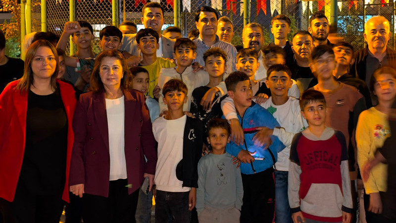 BAŞKAN YILMAZ EYDİBABA’DA YENİ PARKTA İNCELEMELERDE BULUNDU