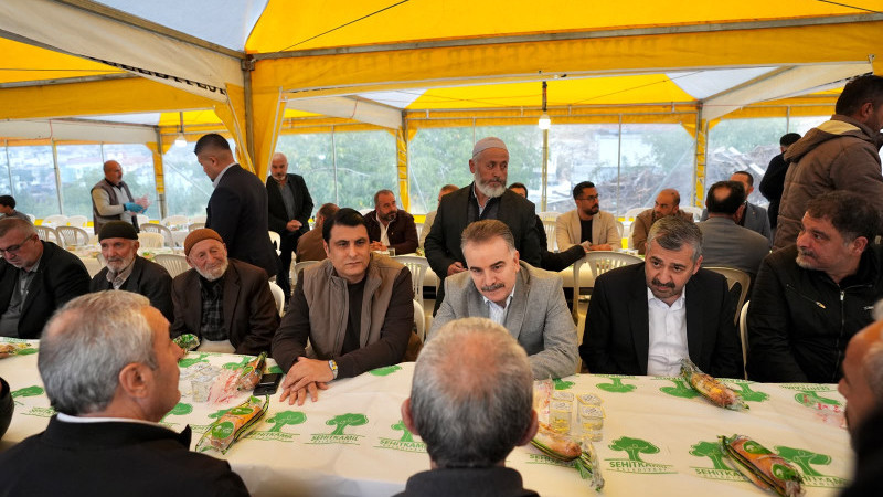 BAŞKAN YILMAZ’DAN ŞEHİT MUSTAFA ASLAN'IN AİLESİNE ZİYARET